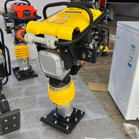 High-performance Tamping Rammer for Compacting Soil Adjustable Handlebar for User Convenience Tamping Rammer