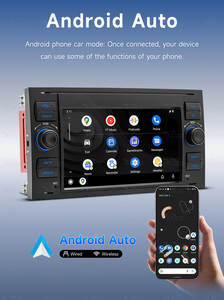 BQCC 7 Pollici Mp5 Wireless Carplay Android Schermo Auto Carplay Mirrorlink BT FM RDS Stereo Multimediale per Auto per <span class=keywords><strong>Ford</strong></span> <span class=keywords><strong>Transit</strong></span> 2006-2011 - Product Image 3