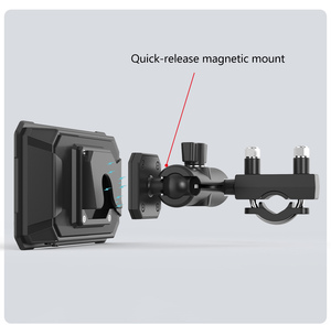 6 pouces étanche IP67 motos sans fil GPS Navigation 1080P enregistreur vidéo double lentille écran tactile pour Carplay <span class=keywords><strong>Android</strong></span> <span class=keywords><strong>Auto</strong></span> - Product Image 6