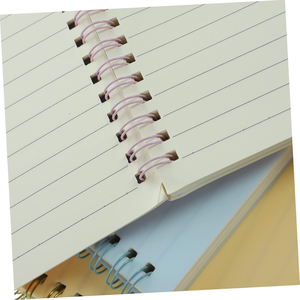 צבעים וינטאג 'מדפים ספירליים ניידים עור יציב פנקס סליל נייד עבור התלמידים כתיבת כתבי עת נייר עבה - Product Image 4