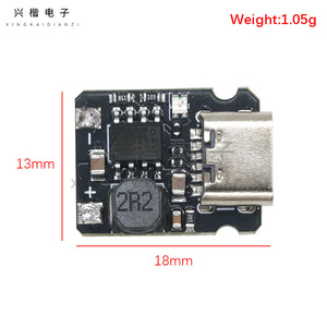 Module de chargeur de batterie au lithium 1S Xingkai Electronics 3.2V 3.6V 2.4A avec entrée USB pour charge de bureau de batteries standard - Product Image 4