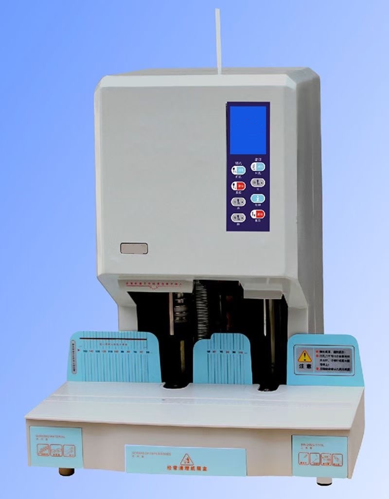 6270D A4 Paper Multi-Purpose White Perforated Binding Machine for Bank Court Household Commercial and Currency Binders