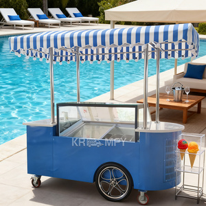 Bicicleta con Congelador para Helados y Gelato Italiano, Carrito Móvil para Venta de Paletas, Directo de Proveedor - Product Image 5