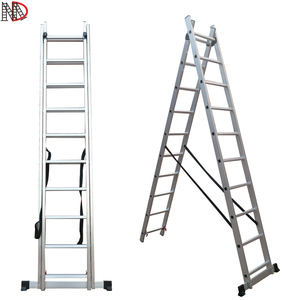 <span class=keywords><strong>Escalera</strong></span> <span class=keywords><strong>Recta</strong></span> de Aluminio para Uso en Exteriores, Precio de Fábrica, 4 <span class=keywords><strong>Metros</strong></span>, Plateada, <span class=keywords><strong>Escalera</strong></span> Plegable de Aluminio para el Hogar, <span class=keywords><strong>3</strong></span> Peldaños, 1*7 Peldaños - Product Image 4