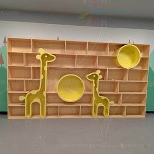 Libreria a Forma di Animale Chiquitos, Scaffale in Legno Personalizzato per Stanza dei Bambini, Area Lettura per Asilo e Educazione Precoce - Product Image 3