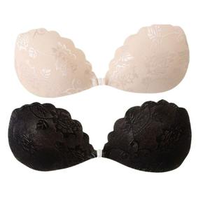 Nouveau <span class=keywords><strong>Soutien</strong></span>-<span class=keywords><strong>Gorge</strong></span> Ultra-Mince en Dentelle Push-Up Respirant <span class=keywords><strong>Invisible</strong></span>, <span class=keywords><strong>Coque</strong></span> Unique avec Patch Poitrine en Silicone, Motif Uni, Emplacement du Logo sur le Bonnets - Product Image 1