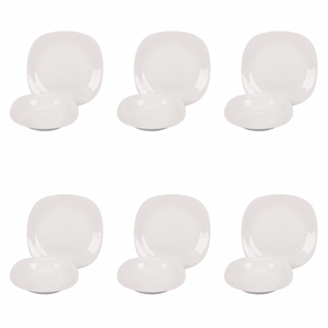 Juego de Dublín de 12 piezas cuadradas de ópalo 6+6 - Product Image 1