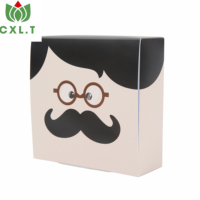 Boîte cadeau en carton pliable en vrac, taille personnalisée, emballage écologique pour cosmétiques, parfums et cadeaux