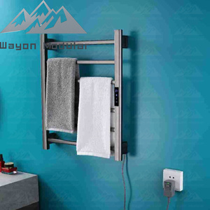 <span class=keywords><strong>Toallero</strong></span> Eléctrico Inteligente de Pared Wayon, Calentador de Acero Inoxidable Cepillado para Baño Moderno - Product Image 2