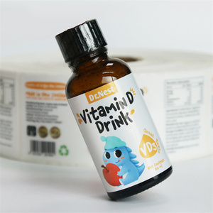 Autocollants personnalisés pour bouteilles cosmétiques UE – Impression personnalisée sur vinyle, étiquettes adhésives imperméables et rouleaux d'autocollants - Product Image 1
