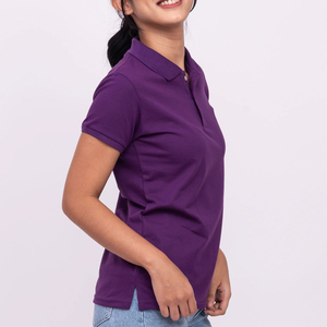 เสื้อโปโลสำหรับสตรีแบบสั่งทำเสื้อยืดโปโลผ้าทนทานใส่สบายผลิตจากผู้จำหน่าย - Product Image 4