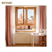 Ventana Fija de Aluminio con Marco Delgado, Ventana Minimalista Moderna para el Hogar