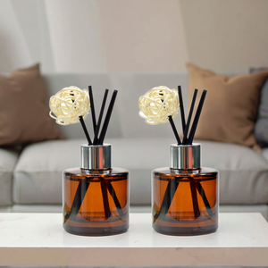 <strong>High</strong> <strong>Quality</strong> Sulfate Free Alcohol Free 50ml-200ml Clear Handcrafted Glass Bottles for <strong>Reed</strong> <strong>Diffuser</strong> Sets Factory Price Wholesale - Product Image 1