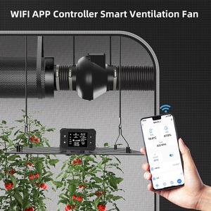 BAVAGREEN Smart WIFI APP Inline Duct Ventilation <strong>Fan</strong> 4 Inch 215 CFM Programmable Controller EC Motor Exhaust <strong>Air</strong> <strong>Blower</strong> <strong>Fan</strong> - Product Image 3