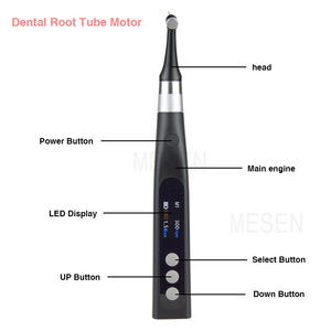 Motor Endodóntico Dental Inalámbrico Mesen, Pieza de Mano de 300 rpm, Gran Torque, Estabilidad de Velocidad, Ultra Silencioso, Negro - Product Image 4