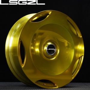 LSGZL锻造车轮抛光金5x112 6x139.7 15-26英寸30毫米35毫米50毫米轮辋，用于宝马X5汽车改装 - Product Image 4