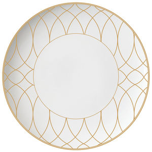 Lots de Vaisselle <span class=keywords><strong>Rose</strong></span> à Bordure Dorée Marocaine en Porcelaine de Luxe Durable pour Événements et Fêtes - Product Image 3