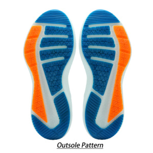 Chaussures de course énergiques à semelle moulée par compression EVA, design effet pop-corn, talon à amorti épais - Product Image 5