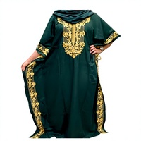 Nouvelle Robe Kaftan en Rayonne Brodé Lavable et Écologique pour Femme, Grande Taille, Coupe Ample, en Mousseline Longue, Robe de Plage en Dentelle