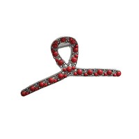 Pince à cheveux délicate style western pour femme, accessoires de coiffure pour soirée western, pince à griffes turquoise et corail, pince à cheveux perlée, best-seller