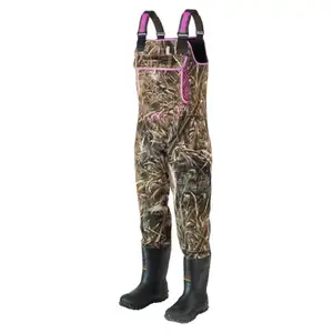 Wholesale pink camo neoprene fishing chest wader To Improve Fishing  Experience 