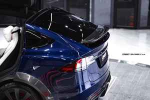 Runde 2016-2024 pour Tesla Model X, carrosserie de voiture en fibre de carbone de haute qualité, mise à niveau CMST, vente directe du fabricant - Product Image 5