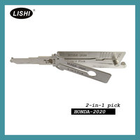 LISHI HON-DA-2020 2 en 1, Ganzúa y Decodificador Automático, Ganzúa 2 en 1, Herramientas Lishi, Ganzúas Lishi