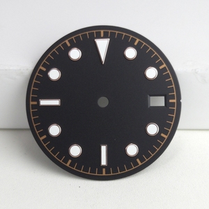 Cadran de montre stérile lumineux vert 30.5MM personnalisé pour <span class=keywords><strong>Seiko</strong></span> NH35/36 Nh34 mouvement pièces de montre cadran de montre - Product Image 1