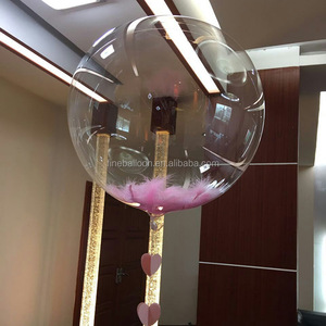 10 18 24 36 Inch Round BoBo TPU Balloon Transparent Bubble Balloons Wedding Party Decorations - Product Image 3
