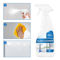 DAAN 500ml Nettoyant Vitres Anti-Traces à Pulvérisation Fine pour Parois de Douche