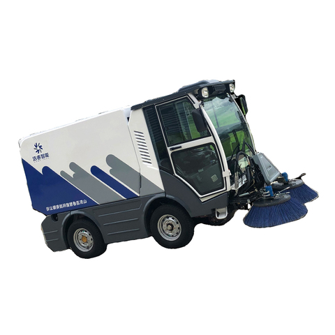 Road Cleaning Machine Multi-Function Street Road Avenue Cleaning ...