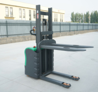Vente flash : Chariot élévateur manuel à palettes portable de 1000 kg, 1,5 t, 2 tonnes, 3 m, entièrement électrique, gerbeur manuel, récupérateurs