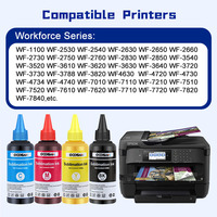 Encre de sublimation à base d'eau anti-UV personnalisable T672 T673 pour imprimantes Epson L1300 L800 L805 L810 L850 L1800