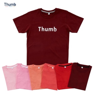 เสื้อยืดผ้าฝ้ายไม่มีลายพิมพ์โลโก้จากประเทศไทย - Product Image 1