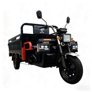 Tricycle cargo hybride électrique polyvalent avec benne basculante hydraulique et utilisation pour machines de chantier ou <span class=keywords><strong>DLS</strong></span> - Product Image 1