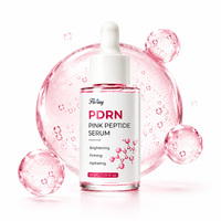 Suero Facial con Péptidos Rosados PDRN 30ml, Ilumina la Piel Opaca, Hidratación Profunda, Repara la Barrera Cutánea Dañada, Reafirma la Piel Flácida, Antiarrugas
