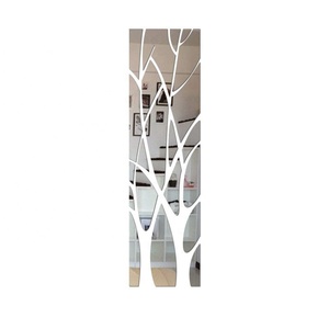 Autocollant mural 3D <span class=keywords><strong>branche</strong></span> <span class=keywords><strong>d</strong></span>'<span class=keywords><strong>arbre</strong></span> pour miroir <span class=keywords><strong>D</strong></span>écoration intérieure autocollant mural en acrylique Autocollant mural étanche auto-adhésif pour surface de miroir - Product Image 5