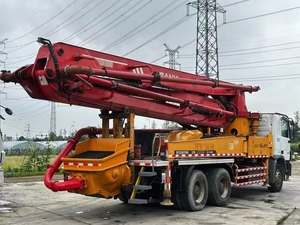 Camion pompe à béton SANY ZOOMLION XCM d'occasion 38X-5RZ 43X-5RZ 47X-RZ 40X-5RZ 56m 58m 62m 37m 42m 46m avec châssis Ben - Product Image 4