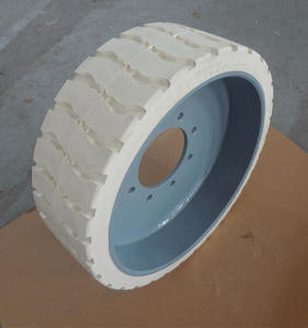 Pneus de borracha sólida 22x7x17 3/4 para Genie plataforma aérea elevadores de tesoura 94908 94909 36553 56454 Z30 Z34 - Product Image 6