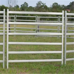 Penne rotonde portatili di sicurezza per cavalli pannelli per recinto galvanizzati pannelli