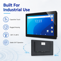 Monitor Táctil Industrial de 15.6 Pulgadas IP65 con Interfaz HD-MI, DVI, VGA, Amplio Rango de Temperatura, Marco de Aluminio Phoenix Power, Pantalla de Panel