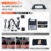 Kit d'installation d'autoradio Android MSM AHD 12.3 avec écran spécifique au modèle, Carplay sans fil, pour BMW 10-18 Série 5 GT