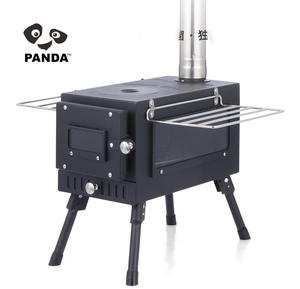 Portable Cooking Picnic <b>Kitchen</b> Cabinets Multi Fuel Heating <b>Camping</b> Wood Burning Tent Stove - Product Image 4