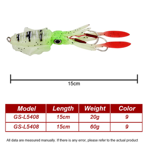 เหยื่อตก<span class=keywords><strong>ปลา</strong></span>ทะเลเหยื่อ<span class=keywords><strong>ปลา</strong></span>หมึก Bionic หูบางเหยื่ออ่อนเหยื่อ15cm60g รูปปลาปลอม<span class=keywords><strong>ปลา</strong></span>ช่อนเหยื่อตก<span class=keywords><strong>ปลา</strong></span>ทะเล - Product Image 2