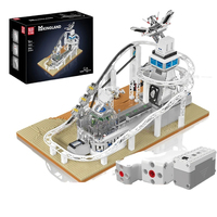Mould King 11033 Nouveaux Kits MOC Montagnes Russes Spatiales Modèle de Circuit de Parc Briques à Assembler Cadeau pour Adultes 2694 pièces Ensembles de Blocs de Construction