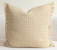 Housse de coussin moderne patchwork, taie d'oreiller de luxe pour canapé, housse de coussin décorative pour maison d'hôtes