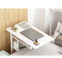Table à côté du lit Table d'ordinateur à hauteur réglable Table élévatrice pour ordinateur portable avec roues