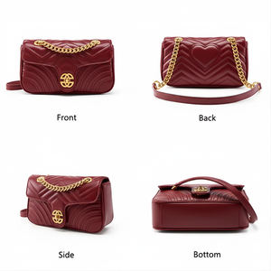 Bolsos <span class=keywords><strong>de</strong></span> Hombro Diamond, Bolso <span class=keywords><strong>de</strong></span> Cuero para Mujer, Bolso <span class=keywords><strong>de</strong></span> Mano Personalizado Hecho a Mano, Bolso <span class=keywords><strong>de</strong></span> Cuero <span class=keywords><strong>de</strong></span> Alta Calidad <span class=keywords><strong>de</strong></span> Fábrica, Bolsos Cruzados <span class=keywords><strong>de</strong></span> Hombro - Product Image 6