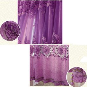 Inthetrend 2025 Sheer Tulle Curtain Girls' Bedroom Romantic Wedding 100% Polyester Blackout Insulated Modern Design Geometric - Product Image 3