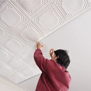 Offre Spéciale : Sticker Mural 3D en Mousse Auto-Adhésif Effet Rustique pour Plafond de Chambre, Décoration Chaleureuse, Ignifuge, pour Mur de Fond - Product Image 4